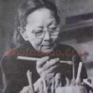 王叔晖《王叔晖中国工笔仕女第一人》现代书画作品图片赏析