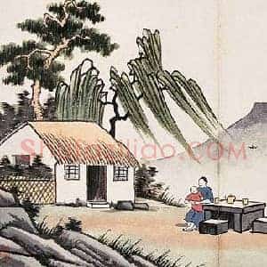 丰子恺《丰子恺用45年践行对恩师的承诺》现代书画作品图片赏析