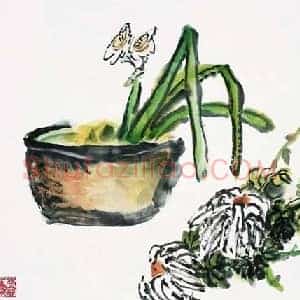 现代海上八大家《现代海上八大家》近现代书画作品图片赏析