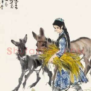 黄胄《黄胄字画价格》现代书画作品图片赏析