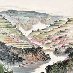 周中孚《周中孚山水画》现代书画作品图片赏析