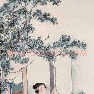 金城《金城人物画》近代书画作品图片赏析