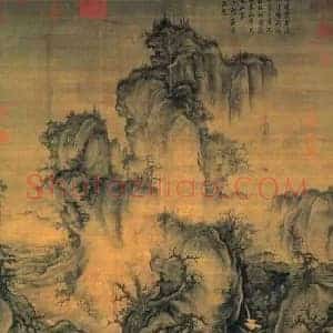 郭熙《郭熙早春图》宋代书画作品图片赏析