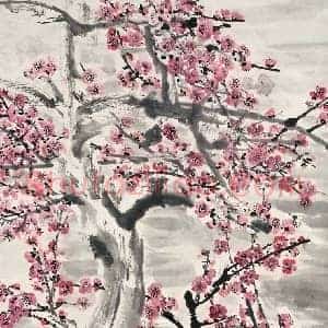 钱瘦铁《钱瘦铁梅花》现代书画作品图片赏析