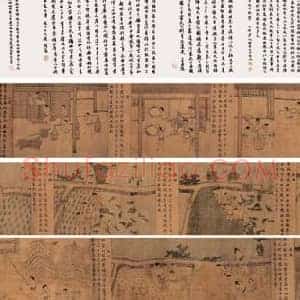 李嵩《界画大师李嵩》宋代书画作品图片赏析