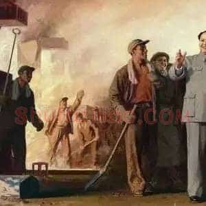 《中国十大天价红色经典绘画》现代书画作品图片赏析