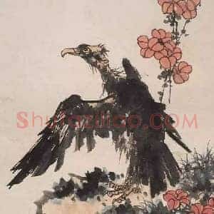 潘天寿《潘天寿指墨画》现代书画作品图片赏析