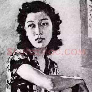 李青萍《李青萍曾与齐白石徐悲鸿齐名》现代书画作品图片赏析