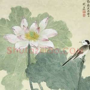 谢稚柳《谢稚柳花鸟画价值》现代书画作品图片赏析