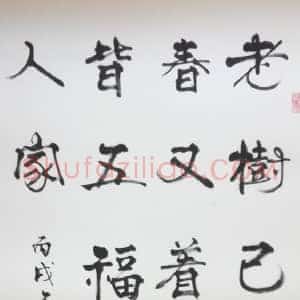 上任书协掌门张海书法作品（2幅）草隶创新，墨韵飞动