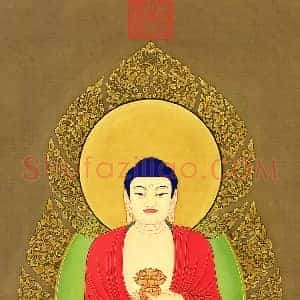 丁观鹏佛教人物高清大图欣赏 国画作品高清图片赏析