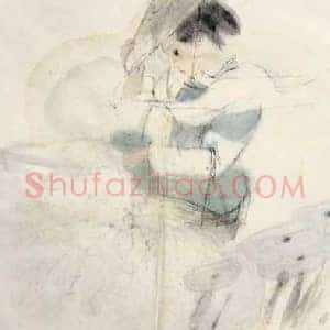 周思聪《周思聪荷花》现代书画作品图片赏析