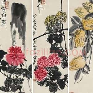 《75位书画大家作品欣赏》历代书画作品图片赏析