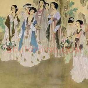 王美芳赵国经《王美芳赵国经花季》当代书画作品图片赏析