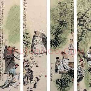 冯远《冯远鲜为人知的故事》当代书画作品图片赏析