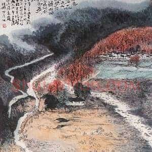 北李南陆《北李南陆艺术风格与市场走向》现代书画作品图片赏析