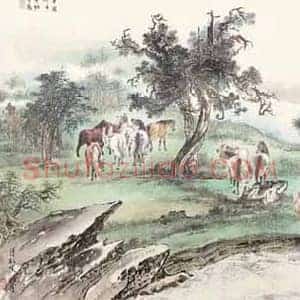 溥佐《溥佐最贵作品》现代书画作品图片赏析