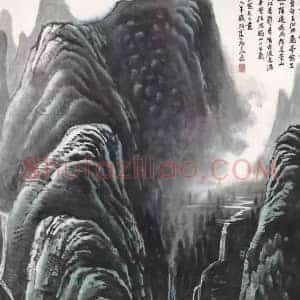李可染《李可染画值多少钱》现代书画作品图片赏析