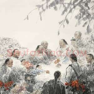 王明明《王明明拍卖成交超500万作品》当代书画作品图片赏析
