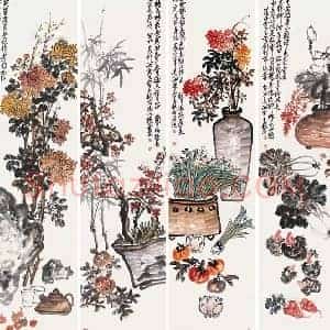 诸乐三《诸乐三拍卖最贵作品224万》现代书画作品图片赏析