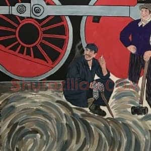 魏紫熙版《机车大夫》国画作品高清图片赏析