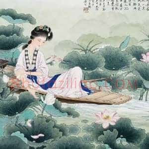 黄均《黄均工笔人物画》现代书画作品图片赏析