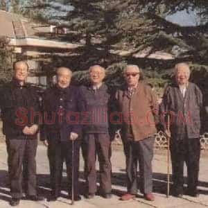 谢稚柳等《文物鉴定界七位大神》现代书画作品图片赏析