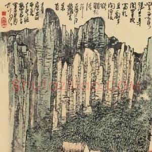 黄秋园《死后才出名的界画大师黄秋园》现代书画作品图片赏析