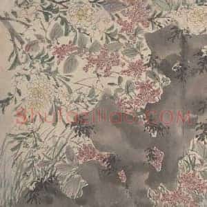 陈淳《陈淳花卉图高清》明代书画作品图片赏析