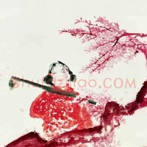 石鲁《石鲁人物画》现代书画作品图片赏析