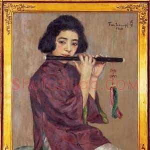 方君璧《方君璧第一个考入国立巴黎高等美术学校的中国女生》现代书画作品图片赏析