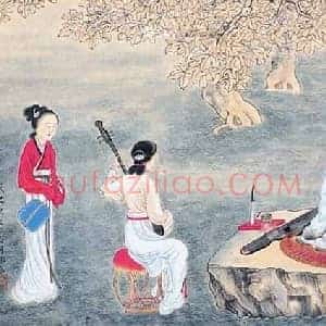 吴湖帆《吴湖帆人物画》现代书画作品图片赏析