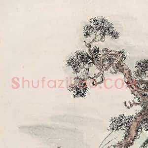 钱慧安《钱慧安作品》清代书画作品图片赏析
