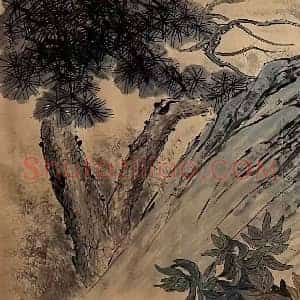 刘继卣钜制《武松打虎图》国画作品高清图片赏析