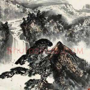 刘宝纯《刘宝纯山水画》当代书画作品图片赏析