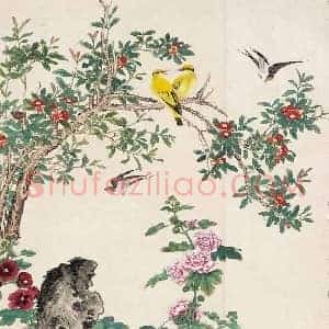 陆抑非《陆抑非花鸟画价格纪录》现代书画作品图片赏析