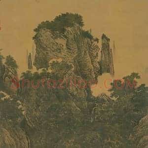 李唐《李唐万壑松风图》宋代书画作品图片赏析