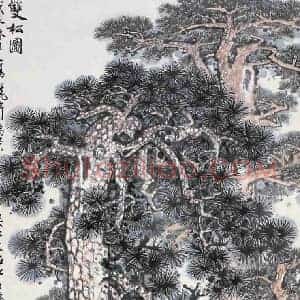 宋文治《宋文治花鸟画》现代书画作品图片赏析