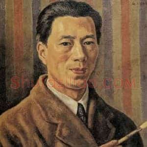 陈抱一《西洋画先驱陈抱一》现代书画作品图片赏析