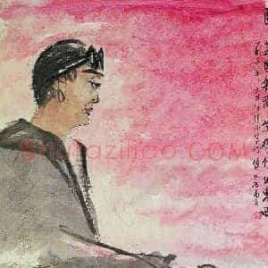 傅抱石《傅抱石三幅时事宣传画》现代书画作品图片赏析