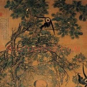 刘松年《刘松年罗汉图》宋代书画作品图片赏析