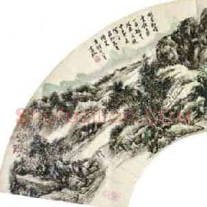 扇面丹青《扇面丹青文气十足》历代书画作品图片赏析