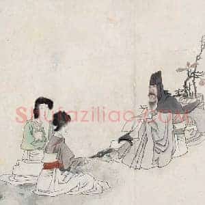任伯年《任伯年人物画》清代书画作品图片赏析
