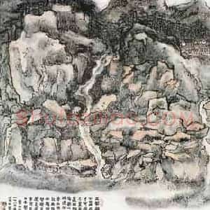 赖少其《赖少其笔下的黄山》现代书画作品图片赏析