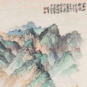 岳祥书《岳祥书作品》现代书画作品图片赏析