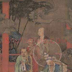 周季常《周季常应身观音图》宋代书画作品图片赏析