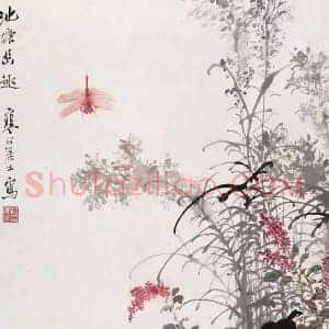 江寒汀《江寒汀最美花鸟》现代书画作品图片赏析