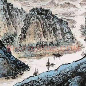 罗铭《罗铭山水画》现代书画作品图片赏析
