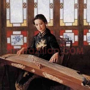 陈衍宁《陈衍宁笔下绝美中国女性》当代书画作品图片赏析