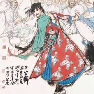 史国良《史国良新疆风情人物画拍卖》当代书画作品图片赏析